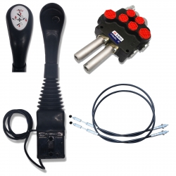 ROZDZIELACZ 80L + JOYSTICK 1P ZESTAW 2 SEK DO TURA